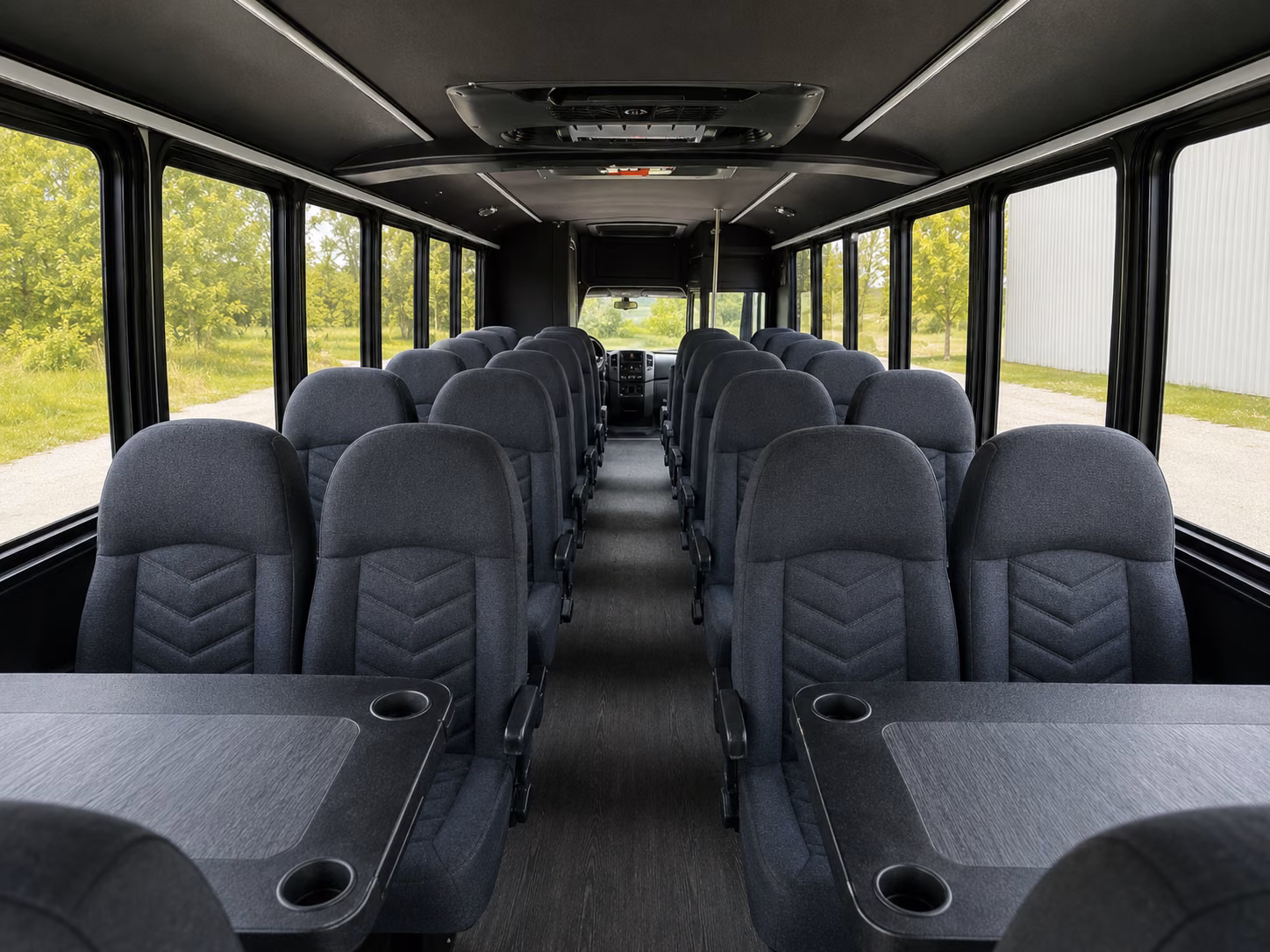 airport transfer buses for richardson wedding guests flying into dfw or love field