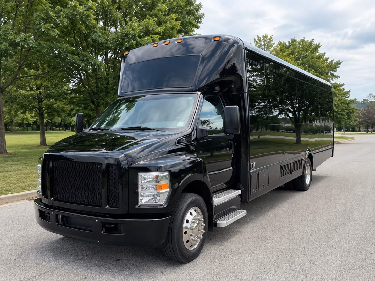anniversary party bus rental