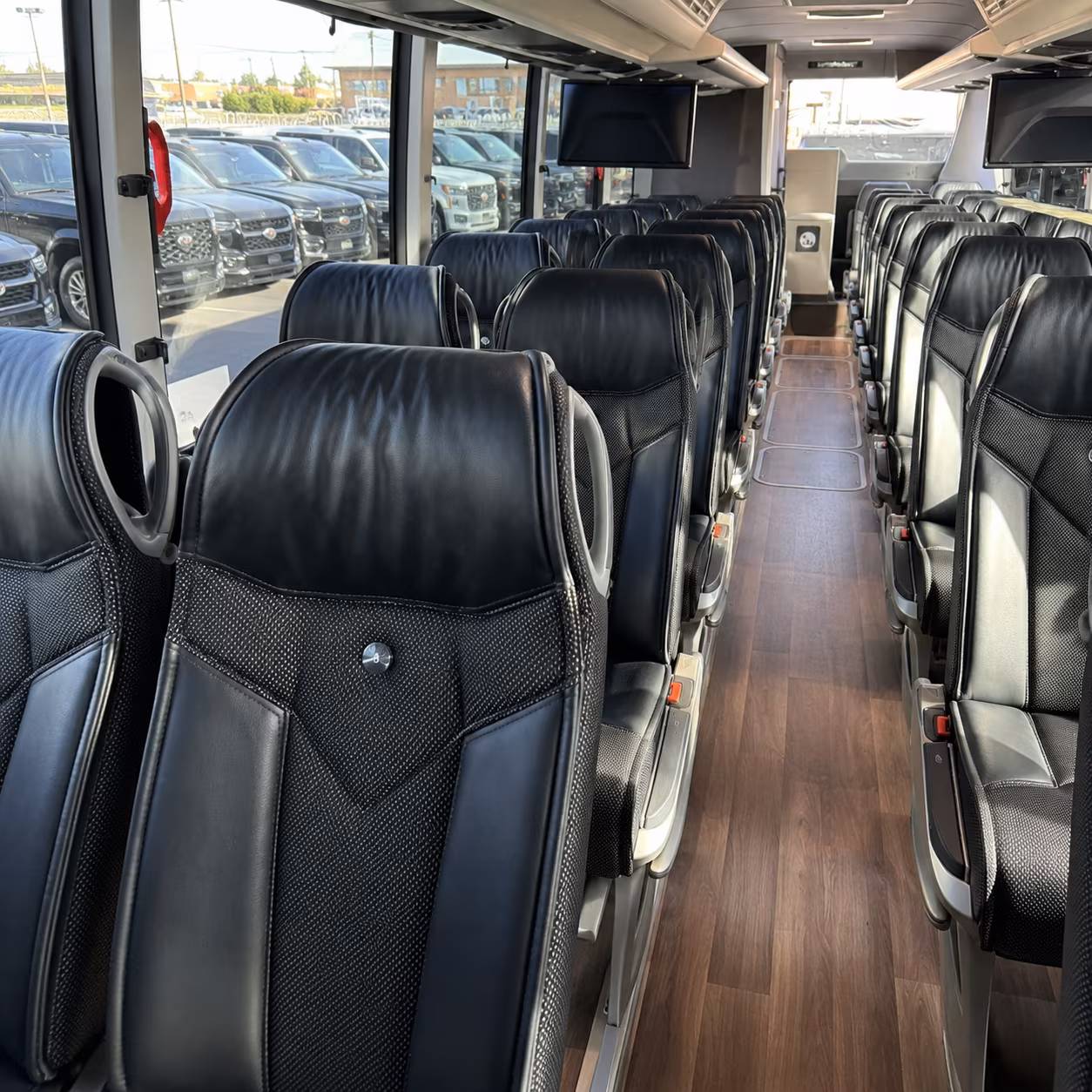 charter bus rentals for richardson employers near cityline