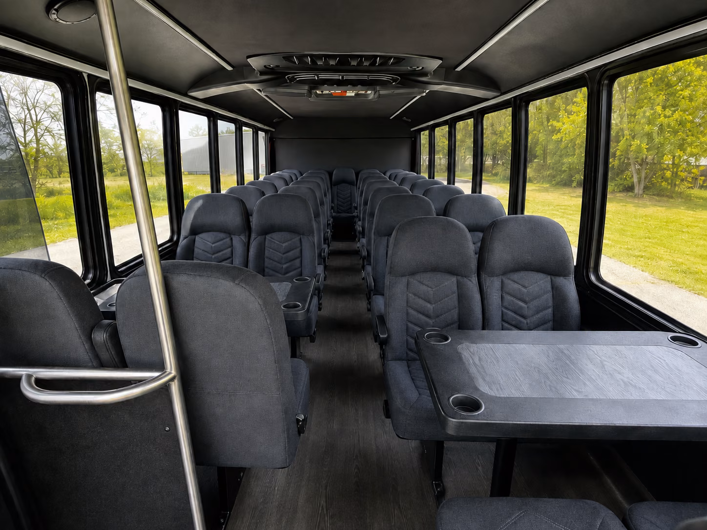 charter buses for richardson weddings at venues across the metroplex