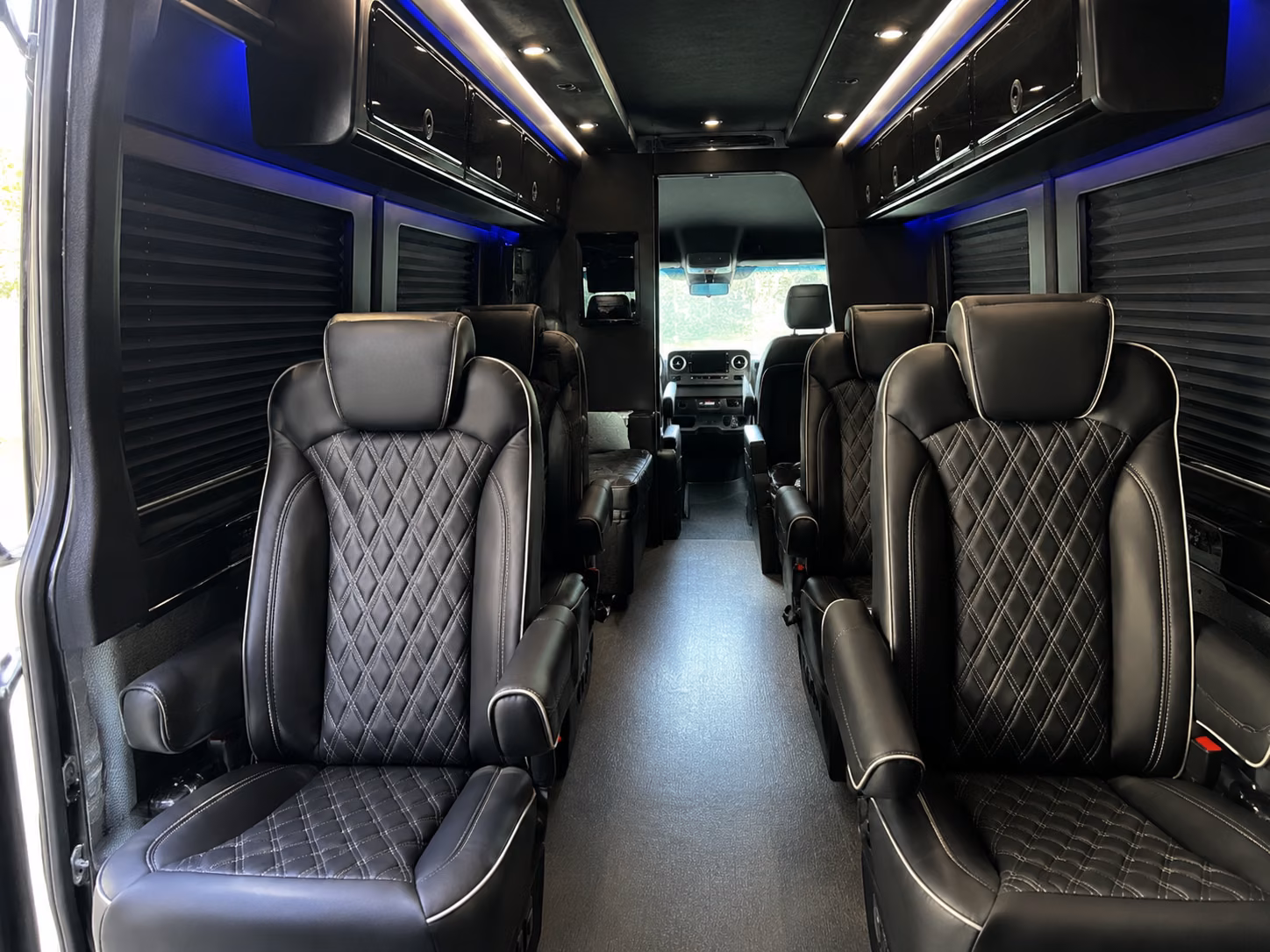 corporate sprinter vans and minibuses for executive travel in richardson