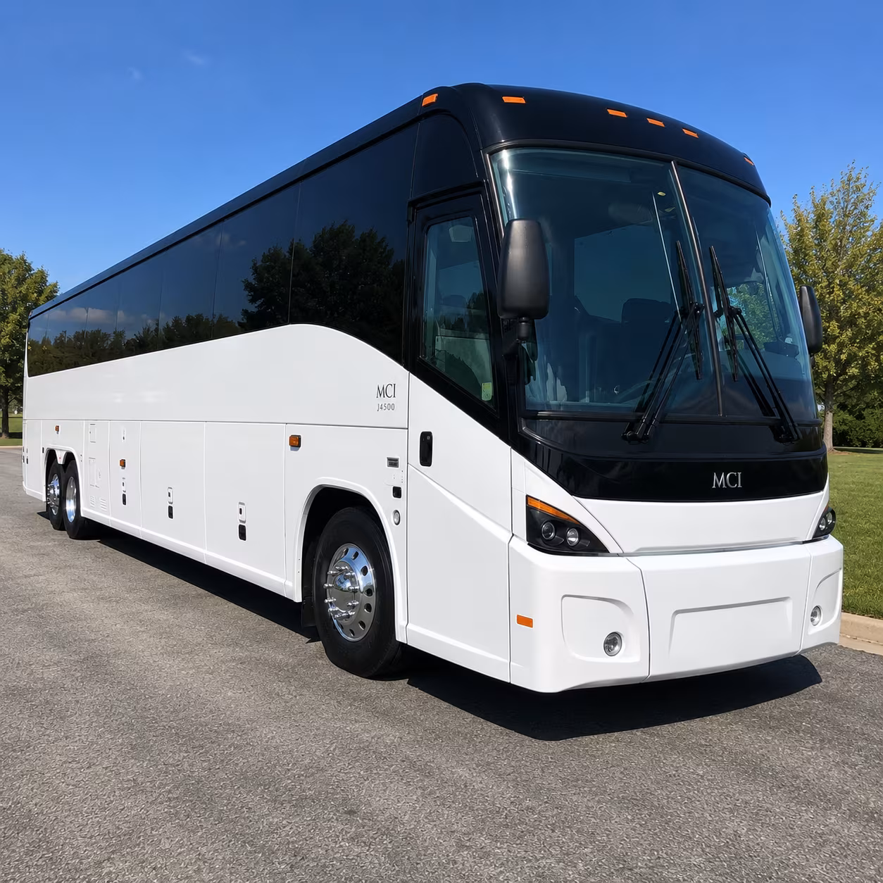 dfw airport charter bus rentals and group transfers from richardson
