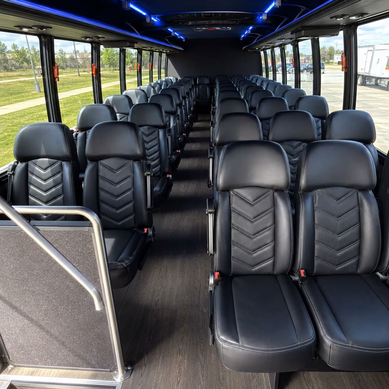does the day of the week or the date change what a bus rental costs in richardson