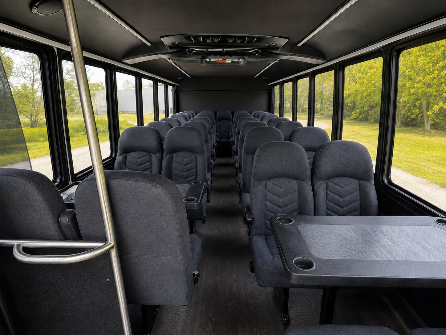 richardson 15 passenger minibus interior