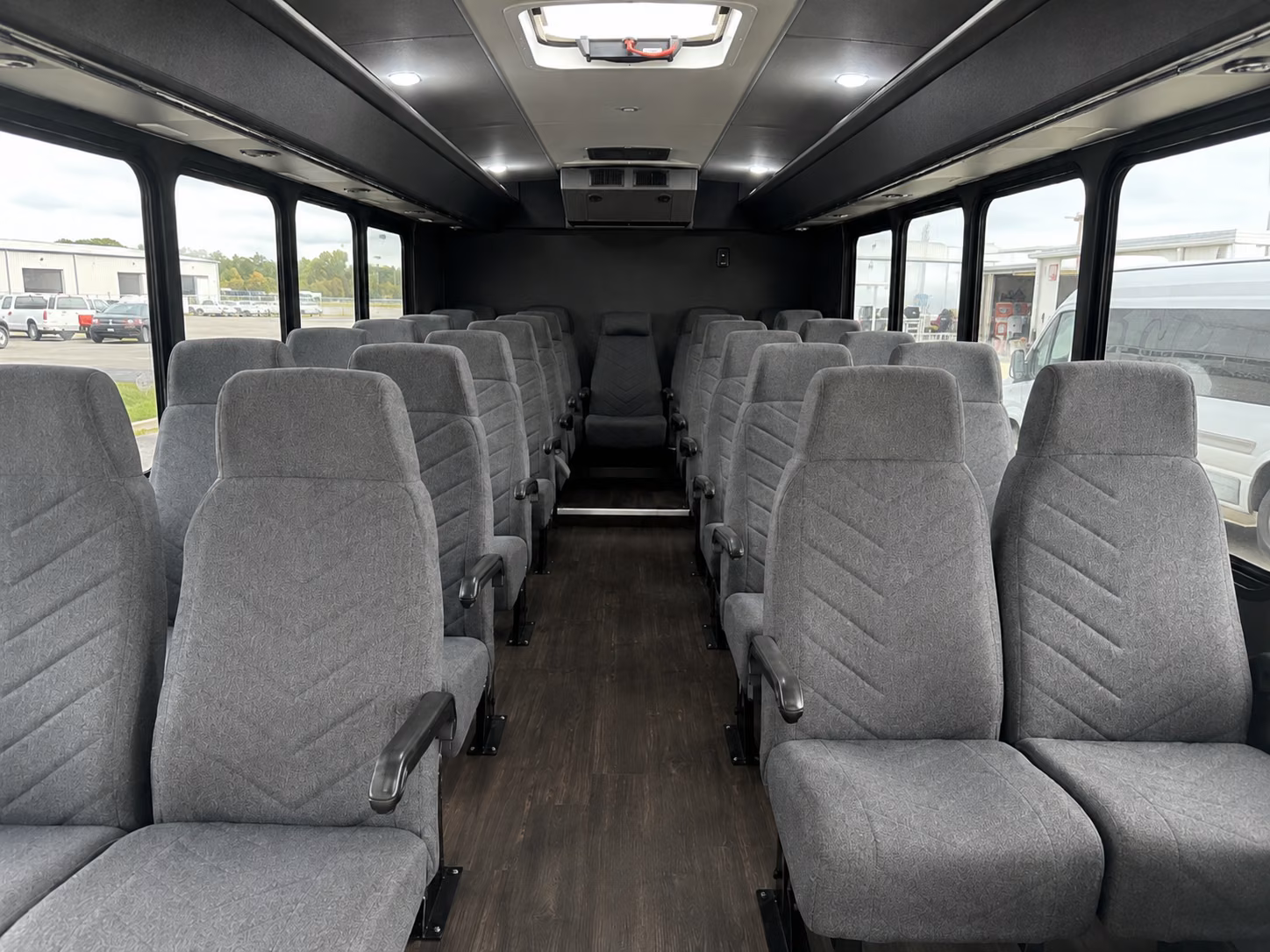 richardson 20 passenger minibus inside