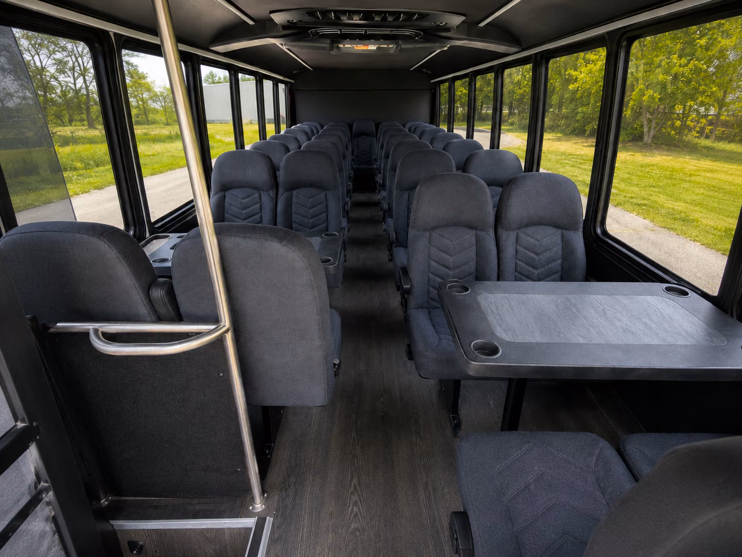 richardson 20 passenger minibus interior