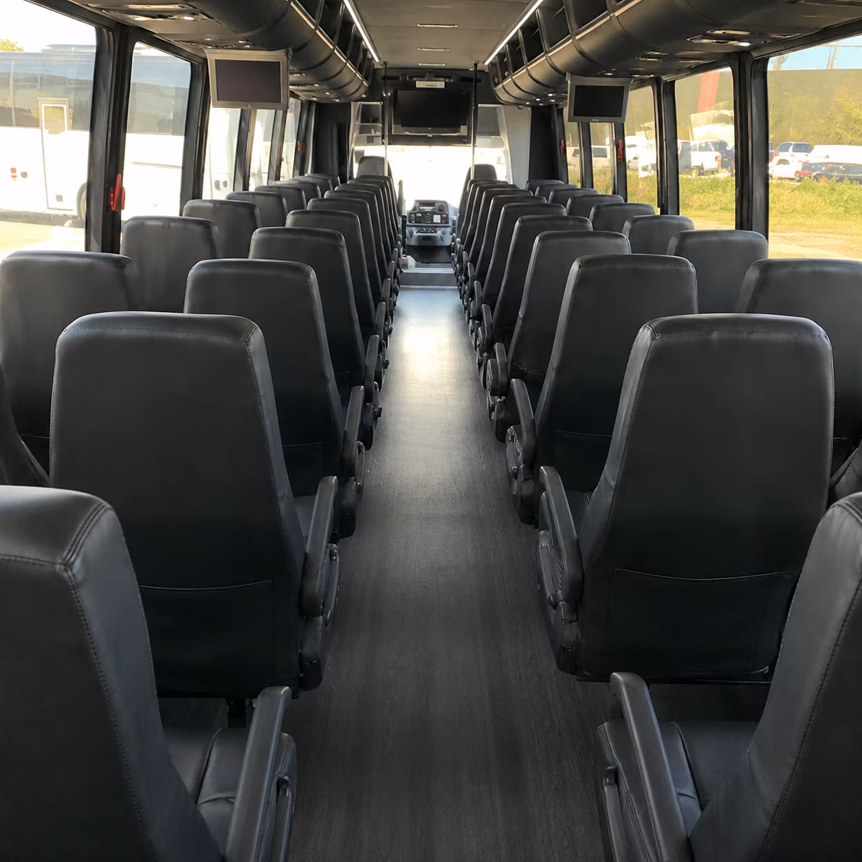 richardson 25 passenger minibus inside