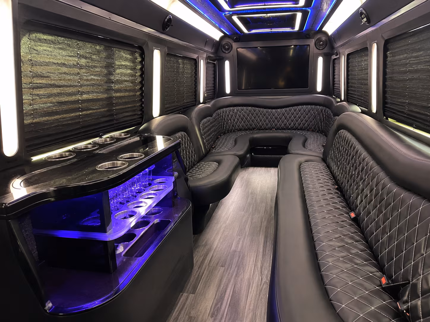 richardson concert live music party bus rental