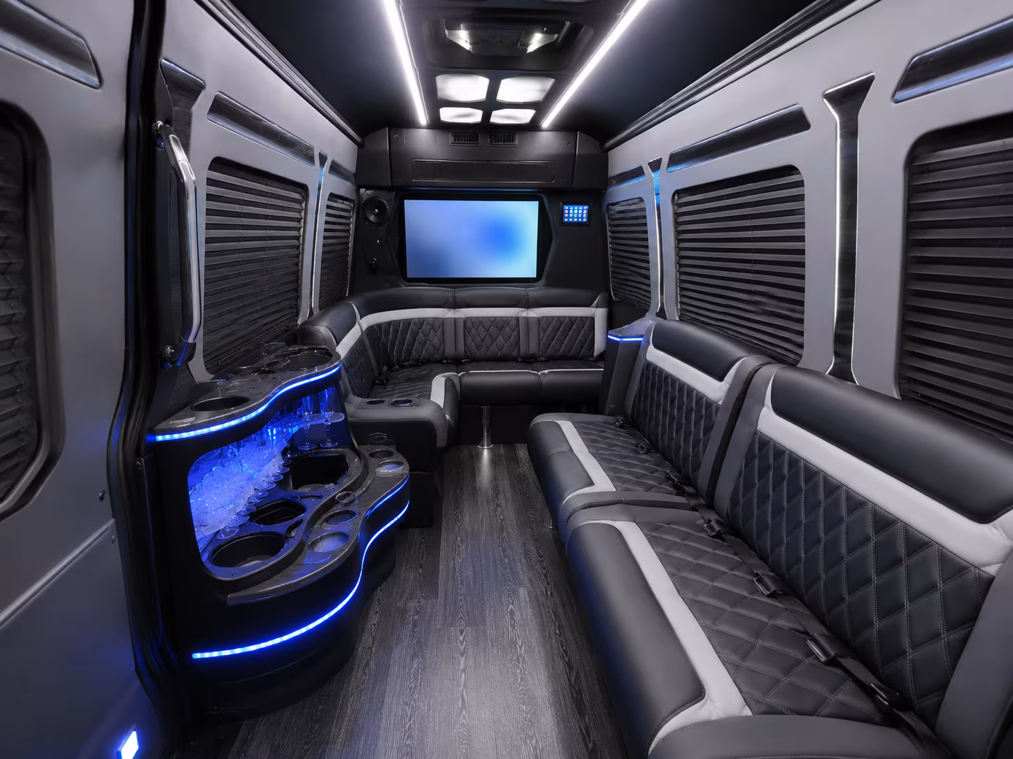 richardson sprinter limousine inside