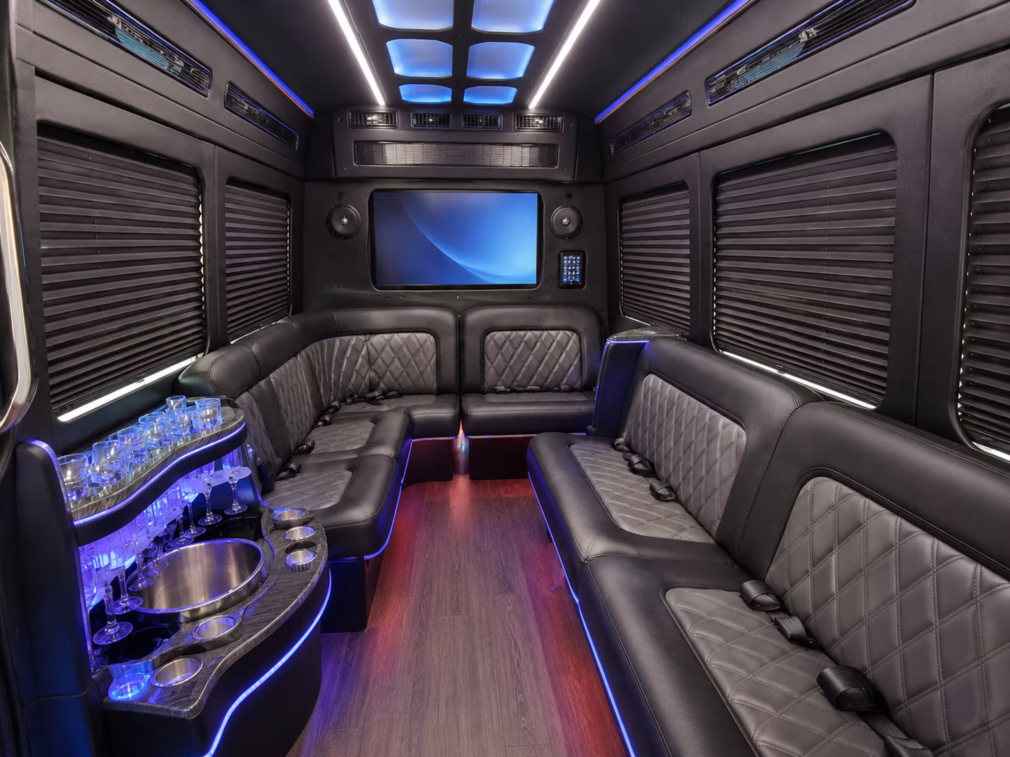 richardson sprinter limousine interior