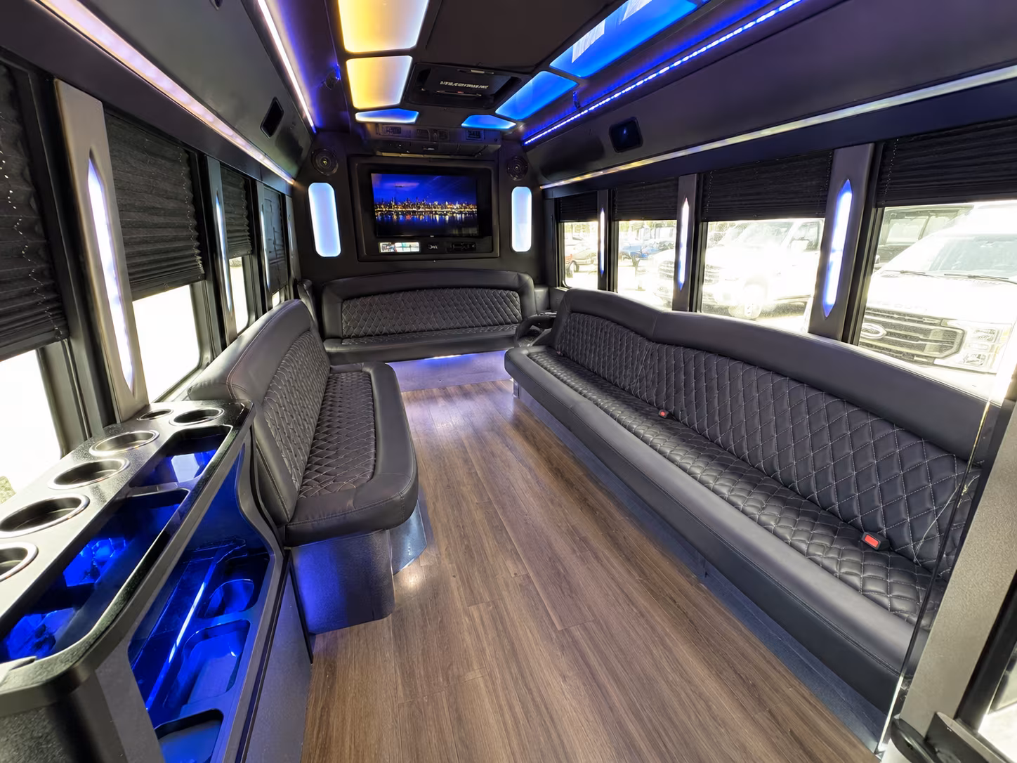 richardson wedding party bus rental