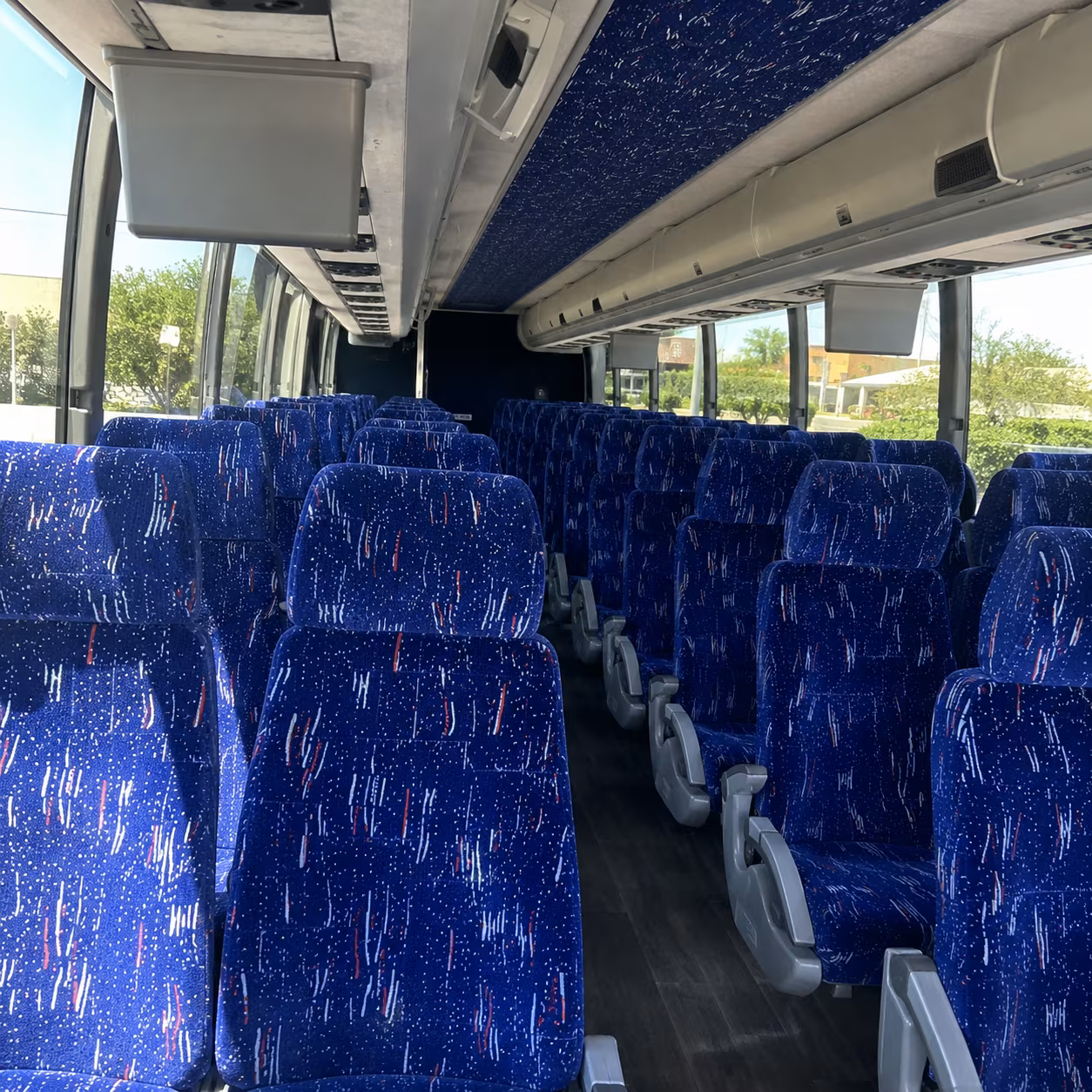 shuttle buses for weekly worship services in richardson